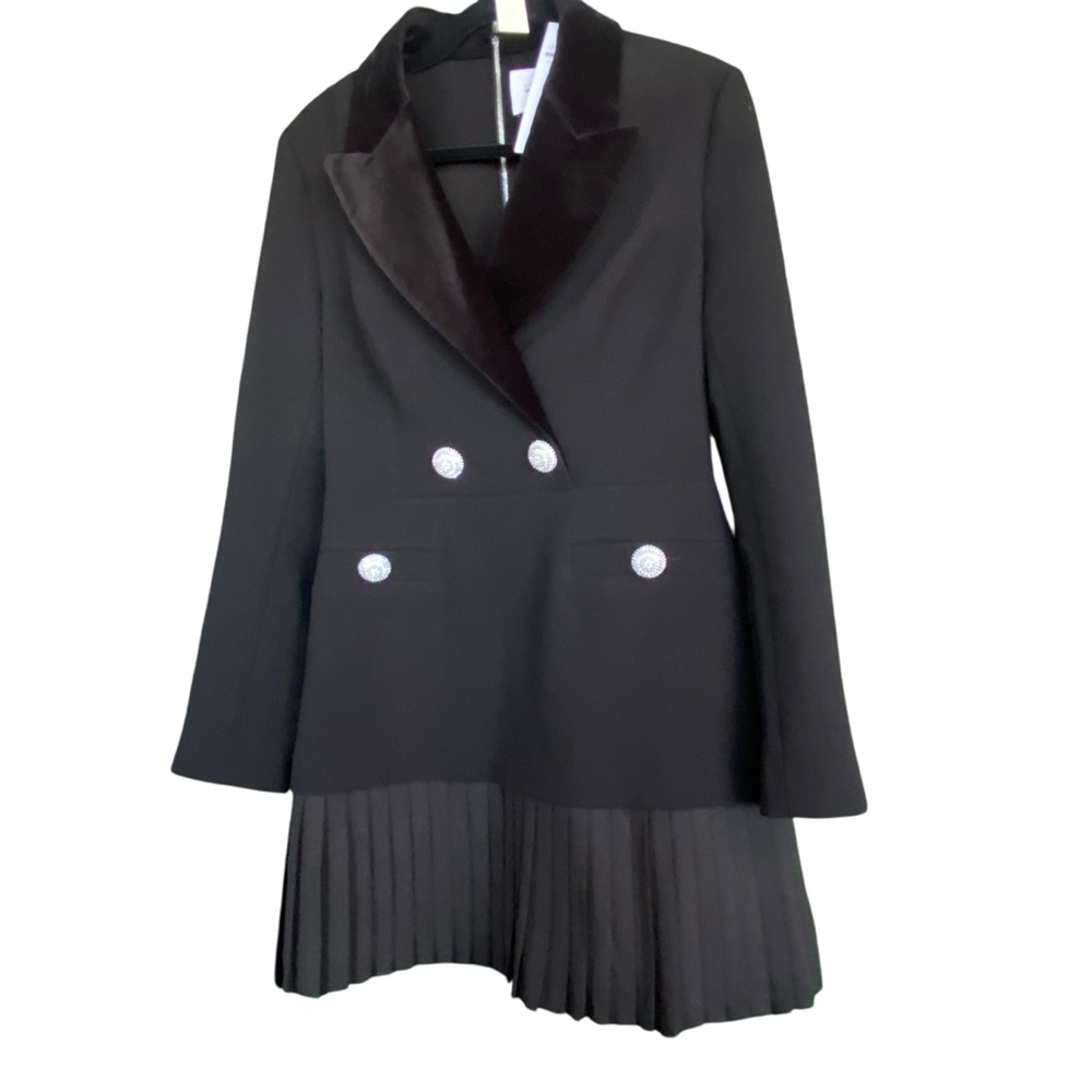 N1 Nicky Hilton x REBECCA VALLANCE Celia Tux Mini Dress